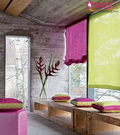 12款唯美的布藝窗簾打造完美家居客廳 7